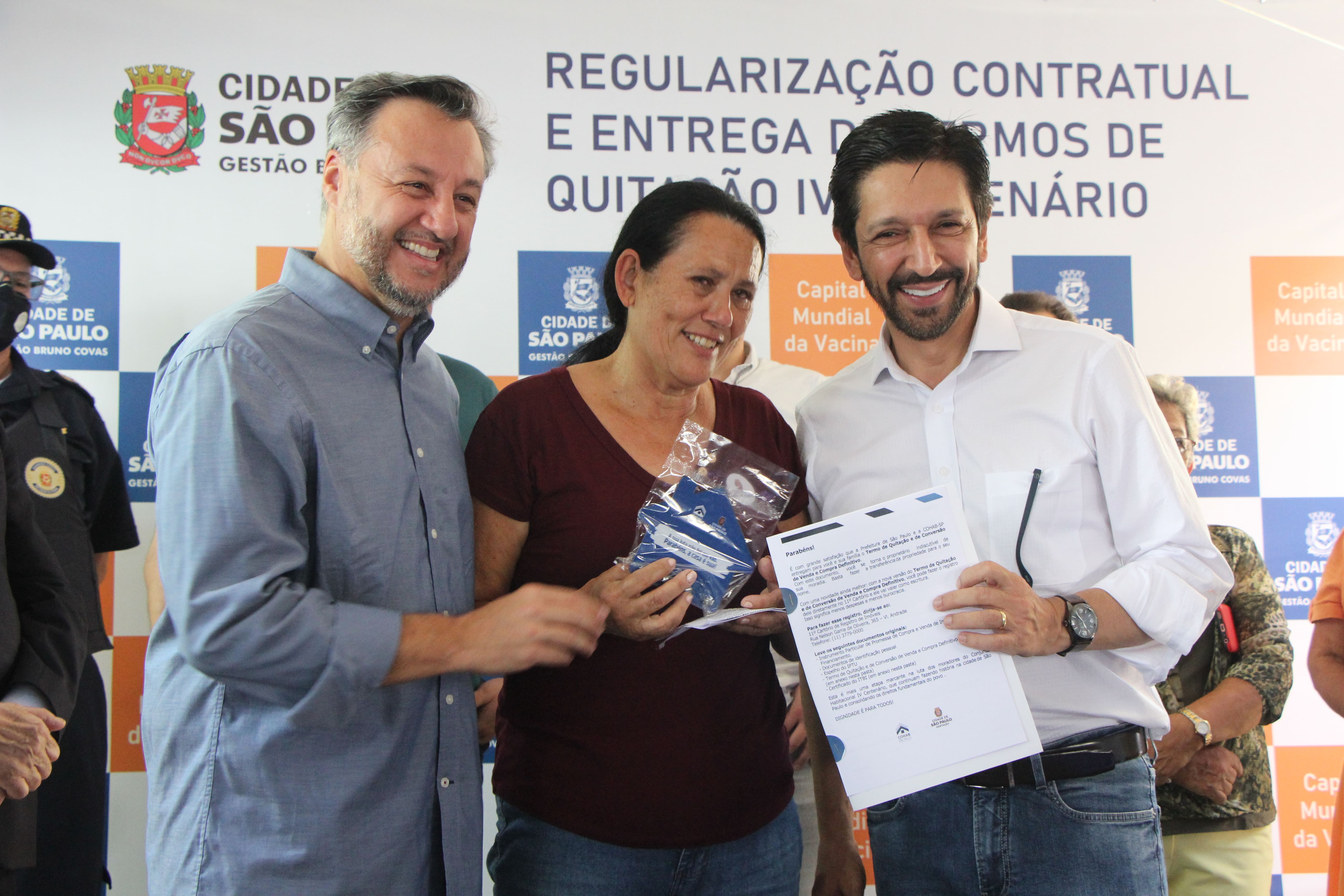 Prefeitura de São Paulo conclui o processo de regularização imobiliária do conjunto habitacional IV Centenário