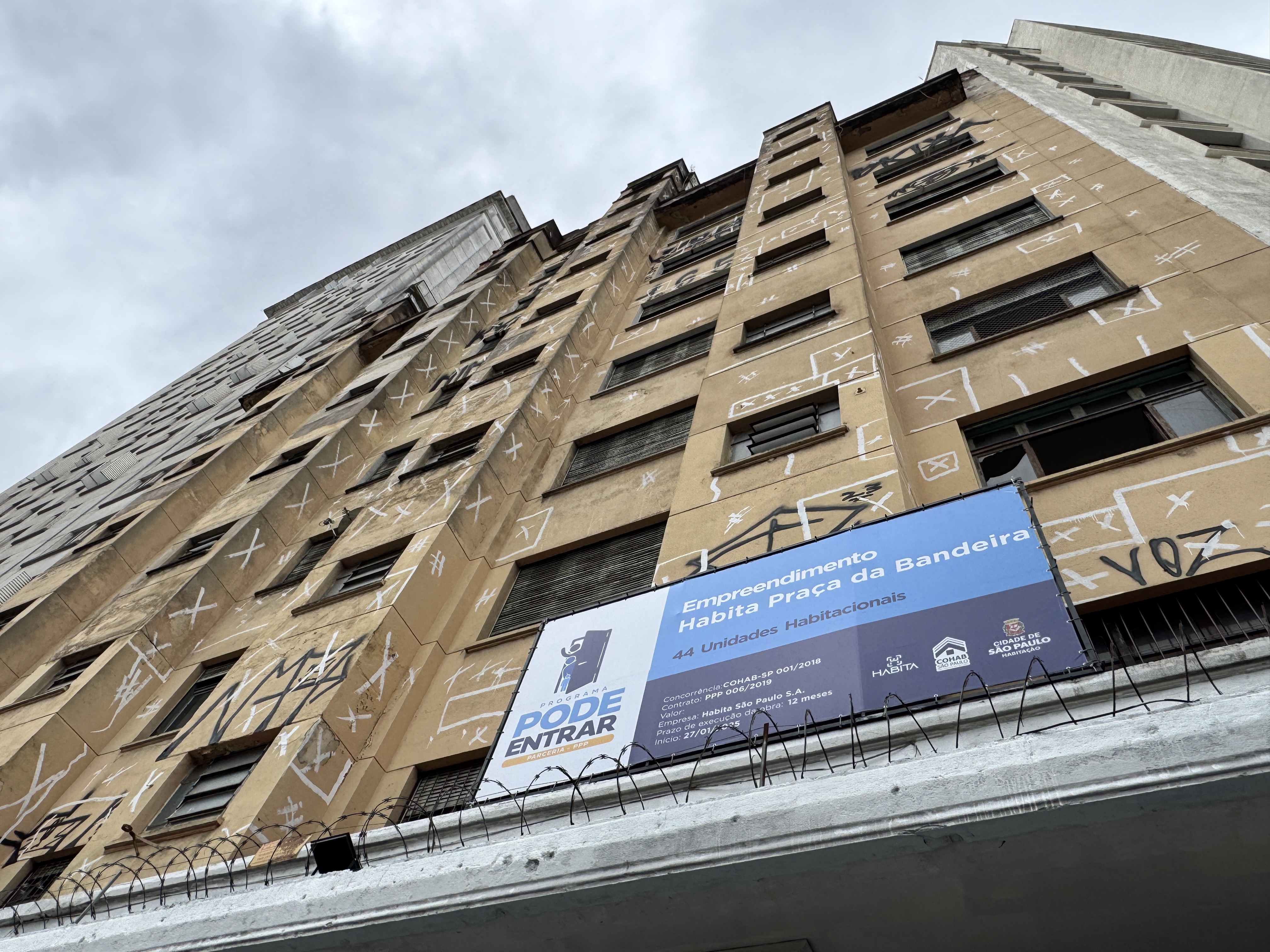 Após retrofit, antigo hotel será moradia para 44 famílias  