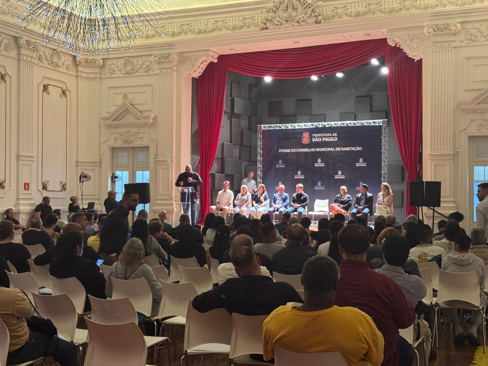 Posse dos novos membros do Conselho Municipal de Habitação