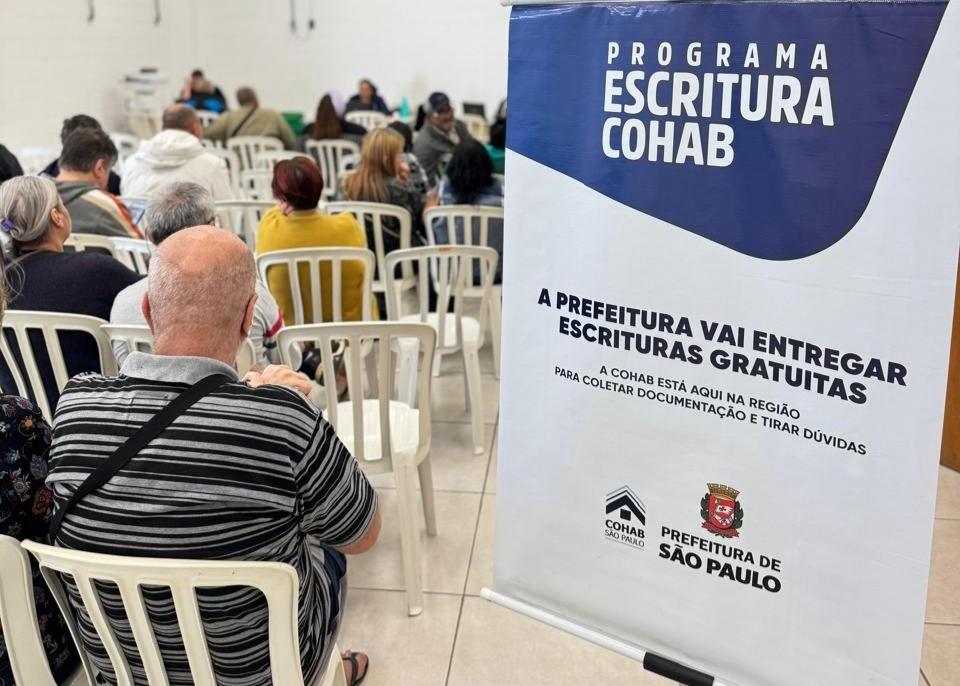 COHAB-SP fará ação na Cidade Tiradentes para entrega de 13 mil escrituras gratuitas