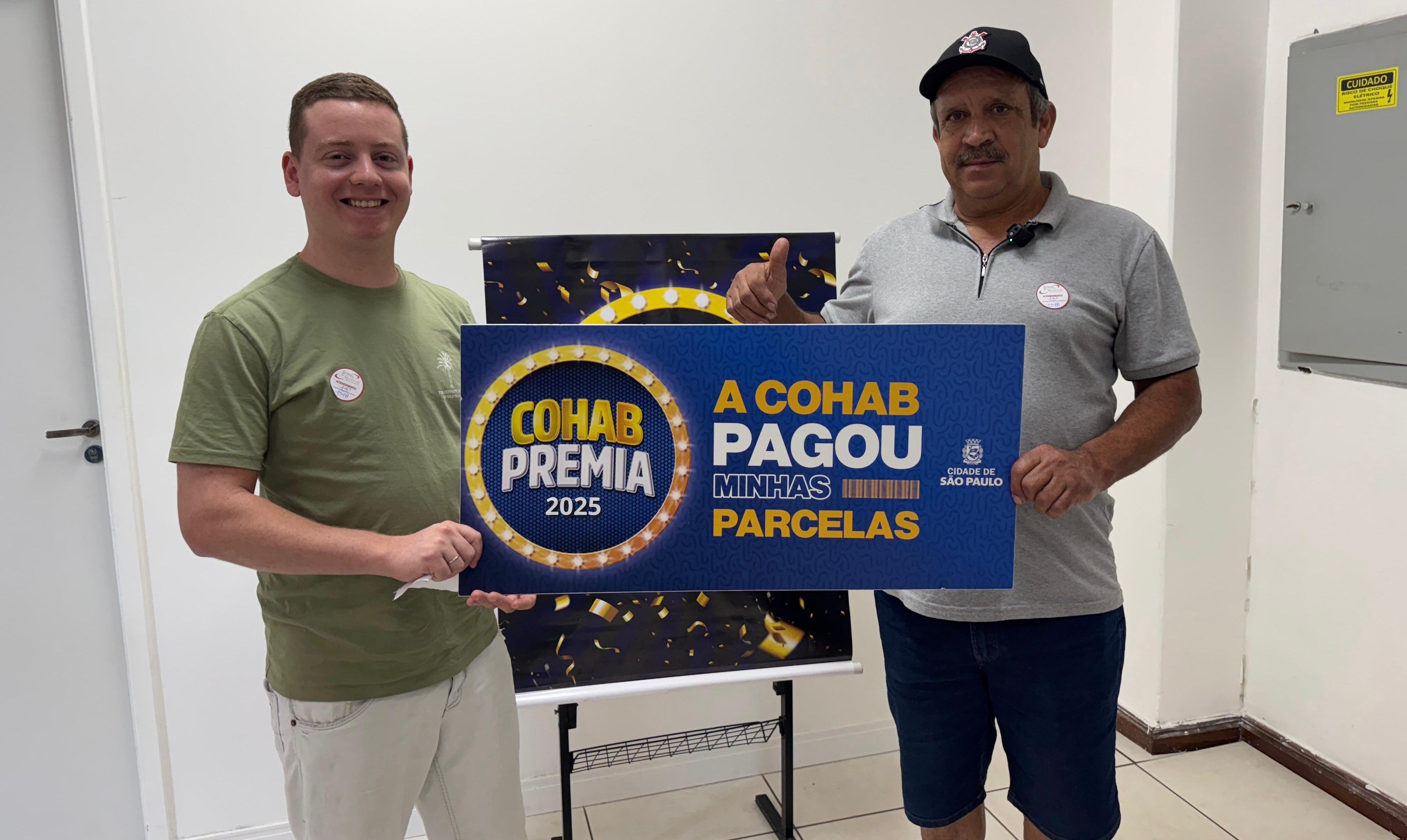 Mutuários adimplentes da COHAB-SP recebem prêmios de até R$5 mil