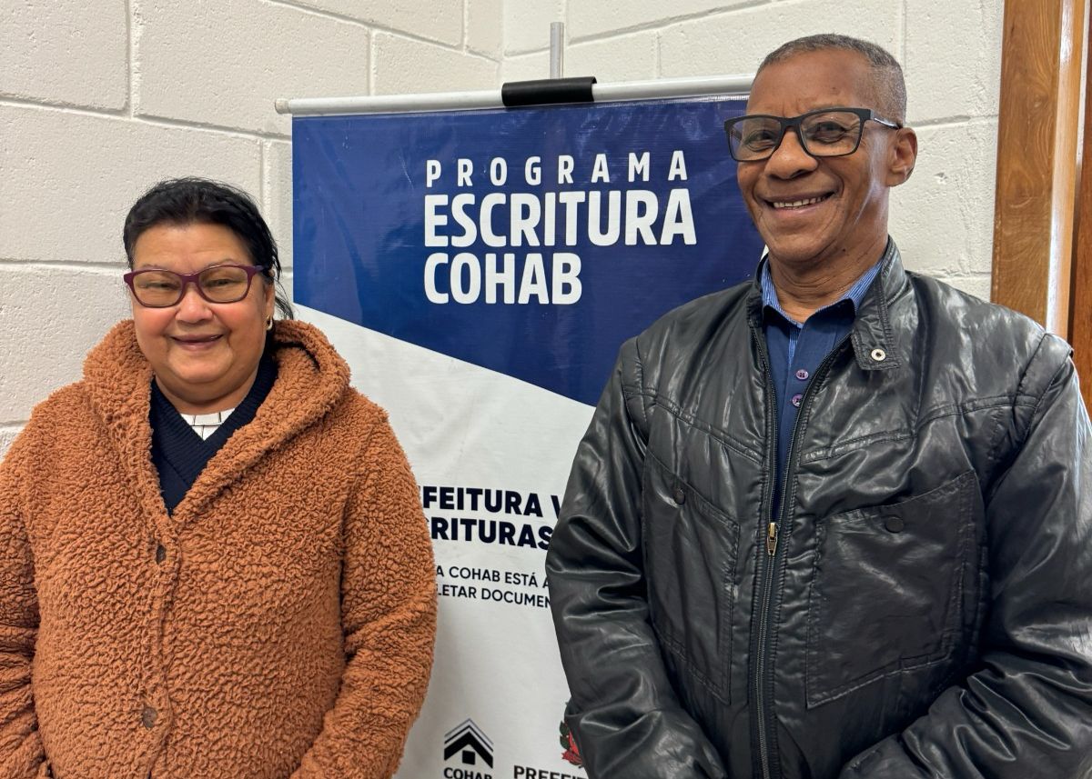 Programa Escritura chega à COHAB 1 - Padre José de Anchieta